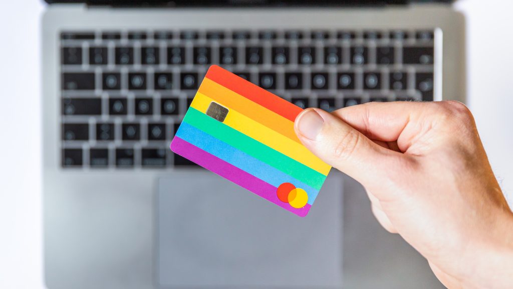 Carte bancaire Visa color